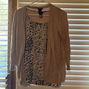 Ann Taylor cardigan set